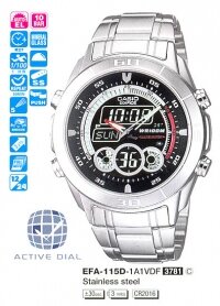 �������� ������� ���� CASIO EFA-115D-1A1VEF 