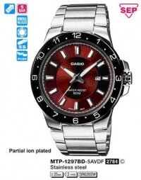 �������� ������� ���� CASIO MTP-1297BD-5AVDF