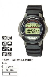 �������� ������� ���� CASIO LW-22H-1AVHEF