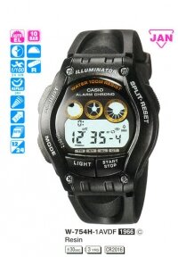�������� ������� ���� CASIO W-754H-1AVEF