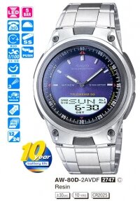 �������� ������� ���� CASIO AW-80D-2AVEF 