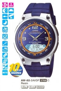 �������� ������� ���� CASIO AW-82-2AVEF 