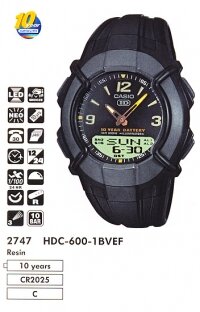 �������� ������� ���� CASIO HDC-600-1BVEF 
