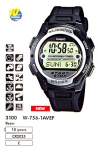 �������� ������� ���� CASIO W-756-1AVEF