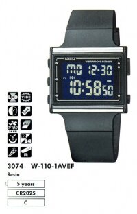 �������� ������� ���� CASIO W-110-1AVEF