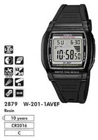 �������� ������� ���� CASIO W-201-1AVEF